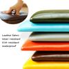 GHJL Dining Room Chair Cushion Waterproof Leather Cushions Chair Stool Cushion Leather Seat Cushion Furniture Upholstery Durable Non Slip Chair Pad (Color : Coffee, Size : 40 * 40cm) view 2