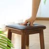 GHJL Dining Room Chair Cushion Waterproof Leather Cushions Chair Stool Cushion Leather Seat Cushion Furniture Upholstery Durable Non Slip Chair Pad (Color : Coffee, Size : 40 * 40cm) view 4