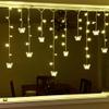 HENGYOU Butterfly Curtain Fairy Lights USB Plug in,8 Modes 120 LED 21FT Firefly Twinkle Timer String Lights with Remote, Waterproof for Bedroom Patio Christmas Wedding Party (Warm White) view 3