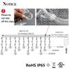 HENGYOU Butterfly Curtain Fairy Lights USB Plug in,8 Modes 120 LED 21FT Firefly Twinkle Timer String Lights with Remote, Waterproof for Bedroom Patio Christmas Wedding Party (Warm White) view 4