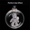 25 PCS Bobo Balloons,24 inch Clear Bubble Balloon,3.7 Inch Wide Mouth Design to Stuffing Gifts for Christmas Wedding Birthday Party Decorations,Balloon Stuffing Machine Dedicated view 4