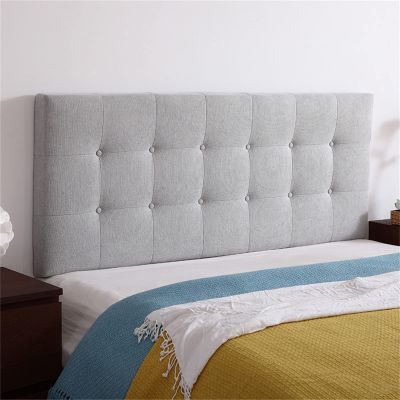 ZZYK Headboard Linen Bed Backboard King Washable Upholstered Headboard Full Size for Bench Bedroom Headboard Suitable for Use with Headboard,K,47.2"/120cm(Full)