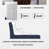 ZZYK Headboard Linen Bed Backboard King Washable Upholstered Headboard Full Size for Bench Bedroom Headboard Suitable for Use with Headboard,K,47.2"/120cm(Full) view 3