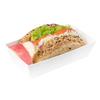 Restaurantware Matsuri Vision 4.7 x 2.5 x 1.4 Inch Sushi Trays, 100 Greaseproof Sushi Packaging Boxes - Lids Sold Separately, Disposable, White Paper Sushi Containers, For Appetizers Or Desserts view 1