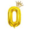 40 Inch Gold Number 50 Balloons With Crown, 50th Birthday Balloon for Men and Women, 50th Birthday Decorations, Wedding Anniversar Celebration Decoration Balloons. (Gold) view 3