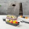 Restaurantware Matsuri Vision 7 x 2.8 x 1.4 Inch Sushi Trays 100 Greaseproof Sushi Packaging Boxes - Lids Sold Separately Disposable Black Paper Sushi Containers For Appetizers Or Desserts view 4