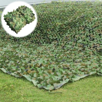 Pxzybd Military Camo Netting,Outdoor Patio Pergola Garden Shade Net,Hunting Camouflage Net,Camping, Party Decoration,Car Cover Camouflage Netting,Sunscreen Net,Customizable,Jungle-210m(6.6 * 32.8ft)