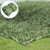 Pxzybd Military Camo Netting,Outdoor Patio Pergola Garden Shade Net,Hunting Camouflage Net,Camping, Party Decoration,Car Cover Camouflage Netting,Sunscreen Net,Customizable,Jungle-210m(6.6 * 32.8ft) view 1