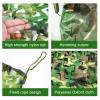 Pxzybd Military Camo Netting,Outdoor Patio Pergola Garden Shade Net,Hunting Camouflage Net,Camping, Party Decoration,Car Cover Camouflage Netting,Sunscreen Net,Customizable,Jungle-210m(6.6 * 32.8ft) view 2