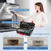 Hapyvergo High Pressure Steam Cleaner, 1700W High Temp Portable Steamer Machine for Cleaning, Tankless and Heavy Duty for Commercial Home Use Grout Tile Kitchen Bathroom Car Detailing view 4
