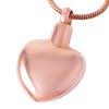 LiHiFG Loss of Pet Memorial Urn Jewelry Dog Paw in My Heart Stainless Steel Cremains Necklace Hold Ashes Keepsake for Animal view 3