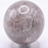 49mm 180g Smoky Quartz w/Inclusions Sphere Polished Natural Sparkling Gemstone Crystal Mineral Specimen Ball - India + Stand view 2