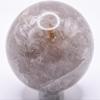49mm 180g Smoky Quartz w/Inclusions Sphere Polished Natural Sparkling Gemstone Crystal Mineral Specimen Ball - India + Stand view 3