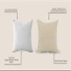 Personalized Cousins Two State Pillow | Custom Moving Pillow | Long Distance Gift | Personalized Gift for Cousin | Gifts for Her | Going Away Present (Cover with Insert) view 3