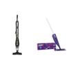 EUREKA Home Lightweight Stick Vacuum Cleaner, Powerful Suction Corded Multi-Surfaces, 3-in-1 Handheld Vac, Blaze Black and Swiffer WetJet Hardwood and Floor Spray Mop Cleaner Starter Kit view 1