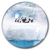 Penguin Fridge Magnet Refrigerator Stickers Decorative Magnet Travel Souvenir Crystal Glass view 1