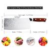 Meat Cleaver, 7" Cleaver Knife Forged Blade German 1.4116 Steel Meat Slicing Cooking Knife Razor Sharp Kitchen Knives Wood Handle view 2