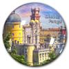 Portugal Lisbon Fridge Magnet Refrigerator Stickers Decorative Magnet Travel Souvenir Crystal Glass view 1