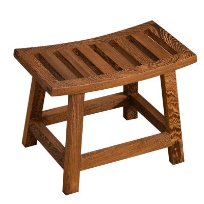 XJHOME Non-Slip Wooden Step Stool Kitchen Stepping Stools, Convenient Carrying Wooden Stools, Safer Stronger Bearing 250kg Bathroom Stools