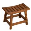 XJHOME Non-Slip Wooden Step Stool Kitchen Stepping Stools, Convenient Carrying Wooden Stools, Safer Stronger Bearing 250kg Bathroom Stools view 1