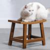 XJHOME Non-Slip Wooden Step Stool Kitchen Stepping Stools, Convenient Carrying Wooden Stools, Safer Stronger Bearing 250kg Bathroom Stools view 4