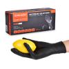 ANBOSON Nitrile Gloves ASTM D6319 - Food Handling - Powder Free and Latex Free 6 Mil Thickness Disposable Gloves for Food Preparation, Cooking, Baking, Grilling - Large, Black of 100 Pcs view 1