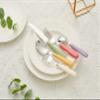 ANNOVA Silverware Set 20 Pieces Stainless Steel Cutlery Color Handle Flatware - 4 x Dinner Knife; 4 x Dinner Fork; 4 x Salad fork; 4 x Tablespoon; 4 x Teaspoon (Mix Solid) view 2