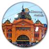 Australia Melbourne Fridge Magnet Refrigerator Stickers Decorative Magnet Travel Souvenir Crystal Glass view 1