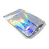 FERENLI 100 Pieces Resealable Mylar Bags Stand Up Foil Pouch for Zip Aluminium Foil Lock Food Storage Packaging Airtight Zipper Pouches (4.3x6.3 inch, Glitter) view 2