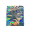 FERENLI 100 Pieces Resealable Mylar Bags Stand Up Foil Pouch for Zip Aluminium Foil Lock Food Storage Packaging Airtight Zipper Pouches (4.3x6.3 inch, Glitter) view 3