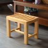 XJHOME Bathroom Stools, Shower Bench Seat, Water Proof Step Stool for Home, Bedroom, Bathroom Foot Rest Shaving Stool, Bearing 250kg Display Stands (Size : 44x33x46cm) view 4