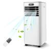 DORTALA Portable Air Conditioner 8000 BTU, 3-in-1 AC Unit with Remote Control, Dehumidifier, 24H Timer, Window Kit, Standing AC Cooling Unit for Home Office, White view 1
