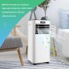 DORTALA Portable Air Conditioner 8000 BTU, 3-in-1 AC Unit with Remote Control, Dehumidifier, 24H Timer, Window Kit, Standing AC Cooling Unit for Home Office, White view 2