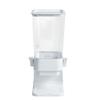 Cereal Dispenser Countertop Cereal DispenserHermetically sealed Dry Food Dispenser Container Candy Dispenser Large Capacity for Household Multifunction (Color : Black) view 3