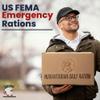 Humanitarian Daily Ration MRE Case 5 US FEMA Emergency rations MRE Varieties - Low Sodium Pre cooked w/Entree, Side Dishes for Hunting, Camping & More, 10 pack, Inspection Date 1/2024 or Better. view 4