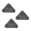 Triangle Dust Mop Pads Relacement Refill Mitts, Removable Reusable Washable Microfiber Mop Pad for Wet Dry Cleaning view 1