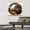 Trends International Jurassic World: Dominion - Dimetrodon Focal Wall Poster, 22.375" x 34", Premium Poster & Mount Bundle view 2