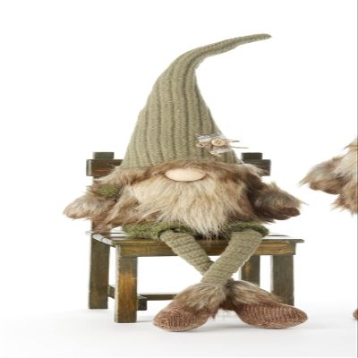 5.6 x 21.7" Dangle Leg Balsam Gnome
