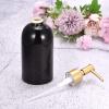 uxcell Soap Dispenser-14Oz Ceramic Dish Hand Soap Dispenser with Pump for Kitchen Bathroom, Black view 3