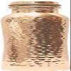 Kunal Art & Crafts Hammered Copper Water Bottle 34 Oz Joint Free-Ayurveda Health For Travelling Purpose Vessel Drinking 1 Litre Christmas Gift- Capacity 1000 Ml view 1