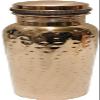 Kunal Art & Crafts Hammered Copper Water Bottle 34 Oz Joint Free-Ayurveda Health For Travelling Purpose Vessel Drinking 1 Litre Christmas Gift- Capacity 1000 Ml view 3
