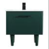 18 in. Cyrus Single Bathroom Vanity, Green view 1