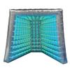 SAYOK Inflatable Photo Booth Enclosure LED Inflatable Photo Booth Backdrop Inflatable Silver Wall for Glow Party/Wedding/Event/Show view 2