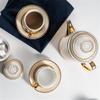 11-Piece Tea Set Ceramic European Coffee Cup Saucer Teapot Afternoon Tea Household Tea Set Supplies Coffee Set view 4