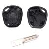 LadyCent Replacement 1 Button Key Fob Remote Shell Case Uncut Blade, for Renault Espace Twingo Clio view 2