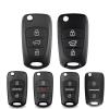 LadyCent 3 Buttons Flip Folding Remote Auto Car Key Shell Blanks Case, for Kia Rio 3 Picanto Soul Ceed Cerato Sportage K2 K3 K5,Model 2 view 2