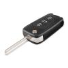 LadyCent 3 Buttons Flip Folding Remote Auto Car Key Shell Blanks Case, for Kia Rio 3 Picanto Soul Ceed Cerato Sportage K2 K3 K5,Model 2 view 4