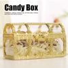 Candy Boxes Party Favors 12pcs, Treasure Chest Shape Wedding Candy Box Chocolates Container Wedding Party Supplies(Gold) view 4