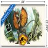 Trends International Jurassic World: Dominion - Dilophosaurus Focal Wall Poster, 22.375" x 34", Premium Poster & Mount Bundle view 3