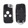 LadyCent 3 Buttons Modified Folding Flip Remote Key Shell Cover Car Key Cover Uncut Blade, for Honda Accord CR-V Civic Pilot view 3